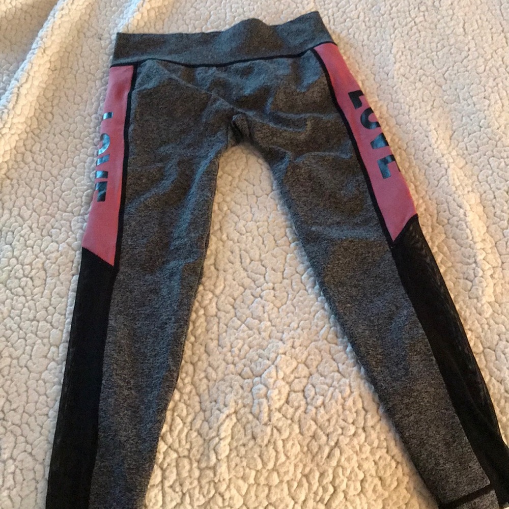 pink love sport pants